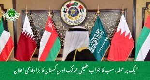 ’ایک پر حملہ، سب کا جواب خلیجی ممالک اور پاکستان کا بڑا دفاعی اعلان