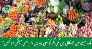 ایک ہفتے میں مہنگائی میں کمی مگر کونسی چیزیں پھر بھی مہنگی ہو گئیں؟