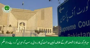 سپریم کورٹ کا بڑا فیصلہ ججز کے خلاف توہین عدالت کی کارروائی پر سب کو حیران کر دینے والا حکم