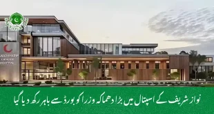  نواز شریف کے اسپتال میں بڑا دھماکہ وزرا کو بورڈ سے باہر رکھ دیا گیا