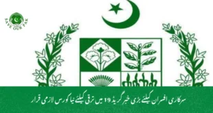 سرکاری افسران کیلئے بڑی خبر گریڈ 19 میں ترقی کیلئے نیا کورس لازمی قرار