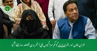 عمران خان اور بشریٰ بی بی کو کم سزا کیوں ملی؟ تحریری فیصلہ سامنے آ گیا