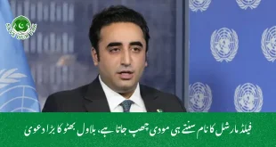 فیلڈ مارشل کا نام سنتے ہی مودی چھپ جاتا ہے، بلاول بھٹو کا بڑا دعویٰ