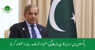 پاکستان میں سرمایہ کاری بڑھے گی؟ شہباز شریف نے بڑا فیصلہ کر لیا