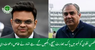 محسن نقوی کولمبو میں پاک بھارت میچ دیکھیں گے، جے شاہ نے خاص دعوت دی