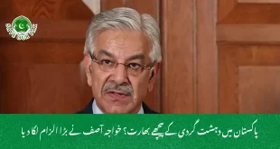  پاکستان میں دہشت گردی کے پیچھے بھارت؟ خواجہ آصف نے بڑا الزام لگا دیا