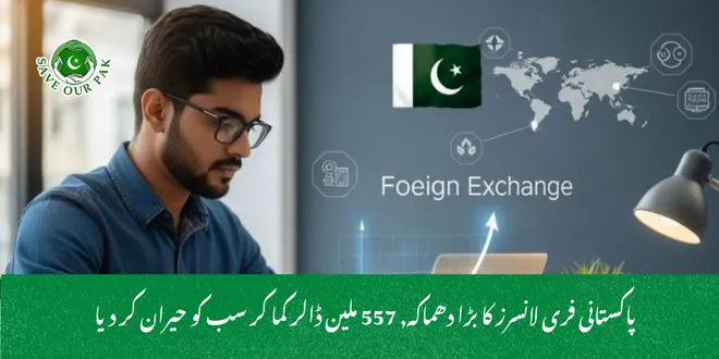 پاکستانی فری لانسرز کا بڑا دھماکہ, 557 ملین ڈالر کما کر سب کو حیران کر دیا