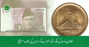 کاغذی نوٹ کی جگہ سکہ؟ خزانے کو اربوں کی بچت متوقع
