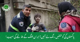پاکستان کی کوششیں رنگ لے آئیں؟ ایران جنگ کے خاتمے کی امید پیدا