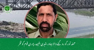حملہ آور کو روکنے والا بہادر شہری شہید، پوری قوم کو فخر