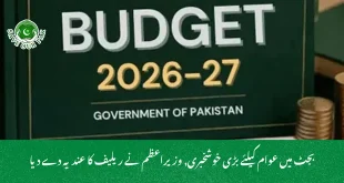 بجٹ میں عوام کیلئے بڑی خوشخبری, وزیراعظم نے ریلیف کا عندیہ دے دیا
